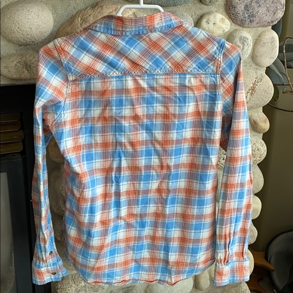 2 for $20 Vanilla Star long sleeve plaid shirt - Picture 2 of 5